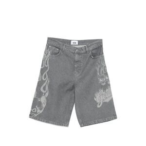 Gcds Grey Shorts - Denim Shorts Men